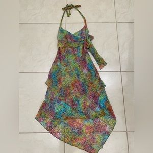 bcbgmaxazria colorful dress